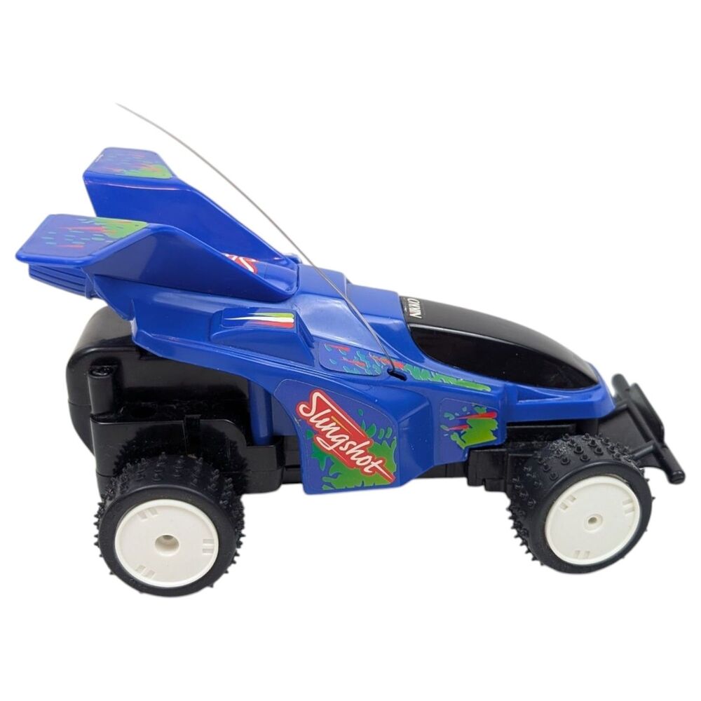 Vintage 80s Nikko Radio Control Slingshot R/C Buggy 1/24 Scale w/ box Test Video - Picture 10 of 16